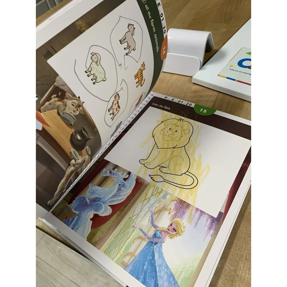 BYJUS Disney‎ Learning Kit Pre K Intro Edition With Osmo Base & Magic Workbooks